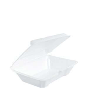 Insulated Foam Hinged Lid Containers (205HT1)