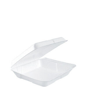 Insulated Foam Hinged Lid Containers (80HT1R)