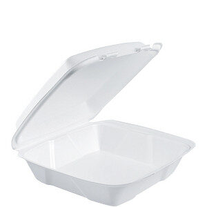 Insulated Foam Hinged Lid Containers (90HT1R)