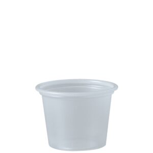 1 oz Solo® Soufflés Plastic Portion Containers (P100)