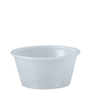 2 oz Solo® Soufflés Plastic Portion Containers (P200N)