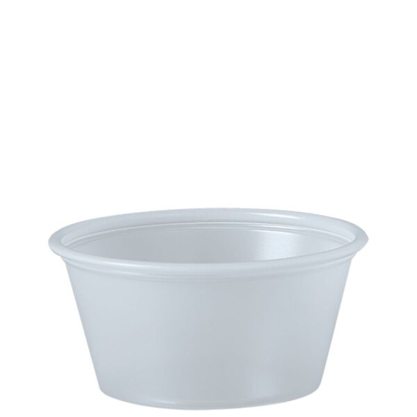 2 oz Solo® Soufflés Plastic Portion Containers (P200N)