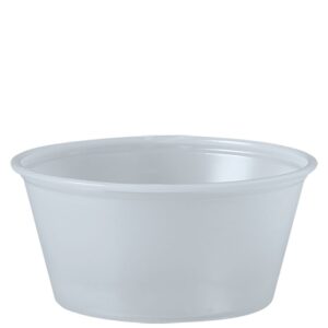 3.25 oz Solo® Soufflés Plastic Portion Containers (P325N)