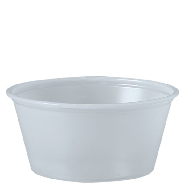 3.25 oz Solo® Soufflés Plastic Portion Containers (P325N)