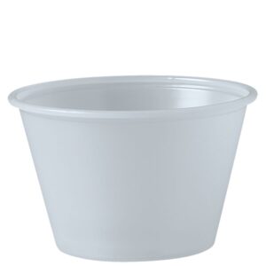 4 oz Solo® Soufflés Plastic Portion Containers (P400N)