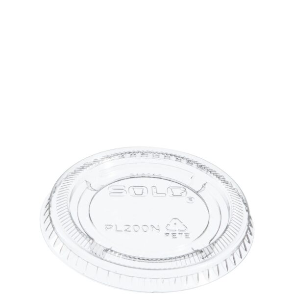 Solo® Ultra Clear™ Soufflés PET Portion Container Lids (PL200N)