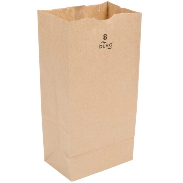 8lb Kraft Paper Grocery Bag (8LBK)